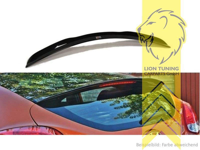 schwarz glänzend, ABS Kunststoff, Eintragungsfrei / mit ABE