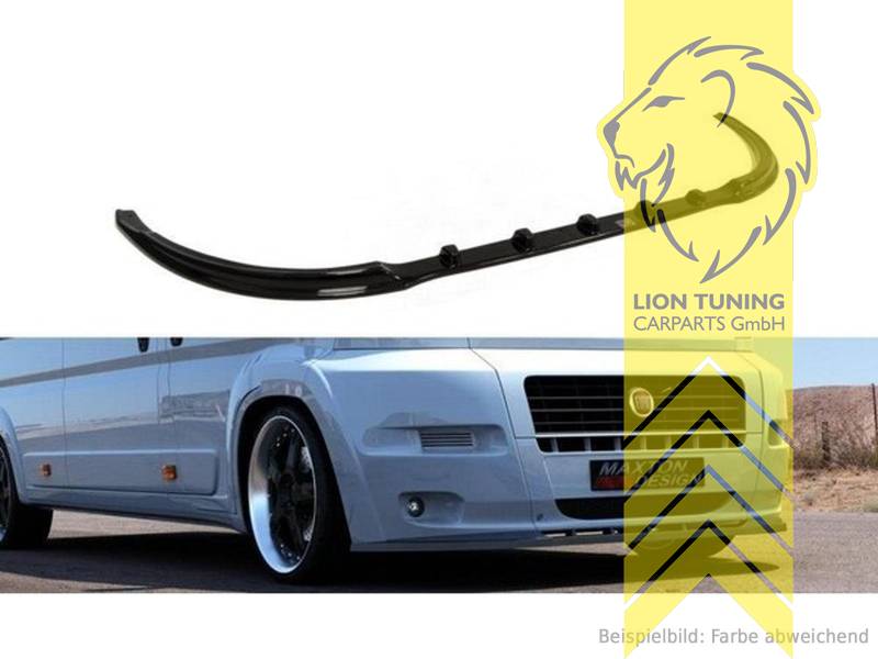 schwarz glänzend, ABS Kunststoff, Eintragungsfrei / mit ABE