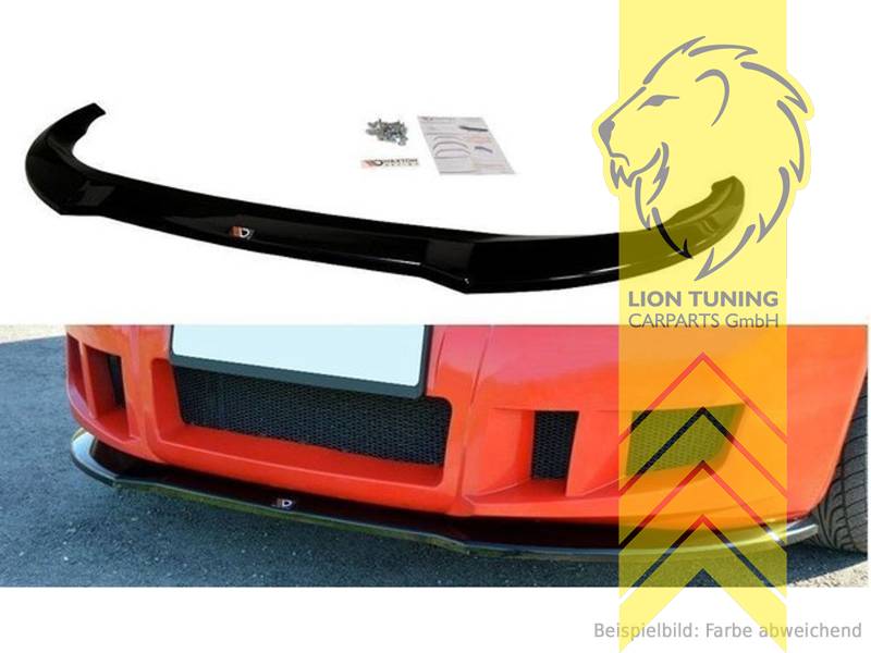 schwarz glänzend, ABS Kunststoff, Eintragungsfrei / mit ABE