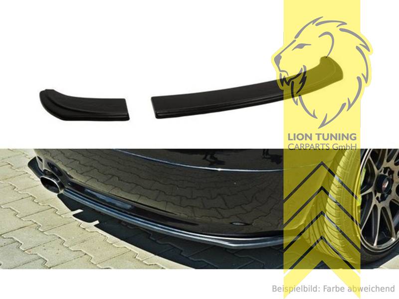 schwarz glänzend, ABS Kunststoff, Eintragungsfrei / mit ABE