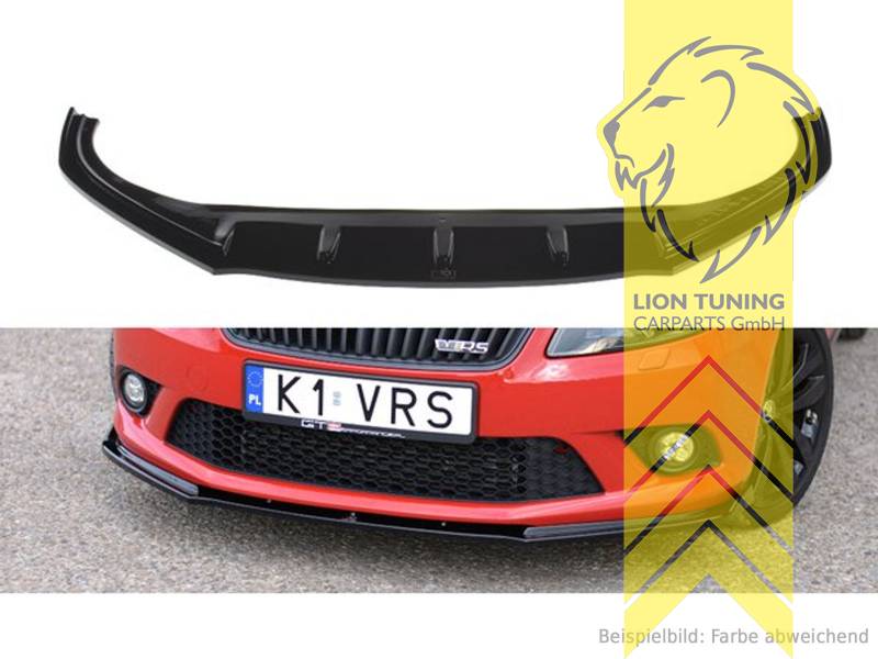 schwarz glänzend, ABS Kunststoff, Eintragungsfrei / mit ABE