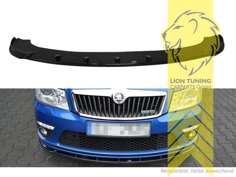 schwarz glänzend, ABS Kunststoff, Eintragungsfrei / mit ABE