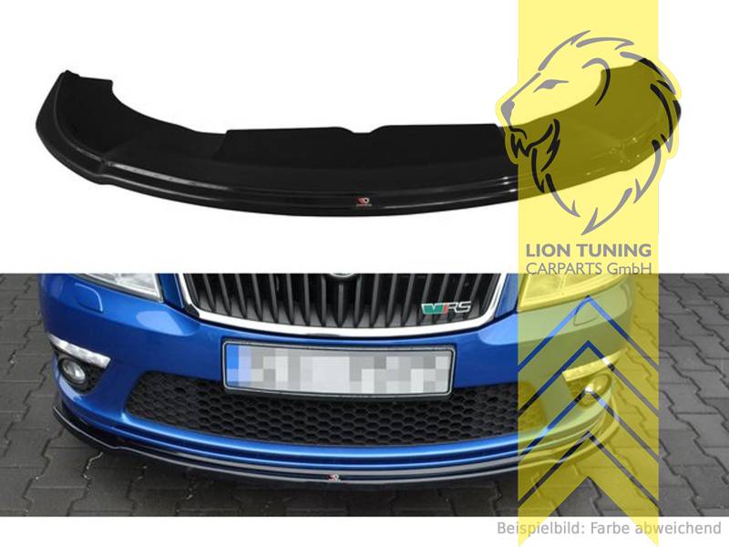 schwarz glänzend, ABS Kunststoff, Eintragungsfrei / mit ABE