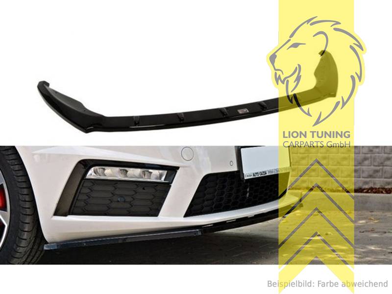 schwarz glänzend, ABS Kunststoff, Eintragungsfrei / mit ABE