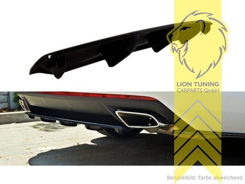 schwarz glänzend, ABS Kunststoff, Eintragungsfrei / mit ABE