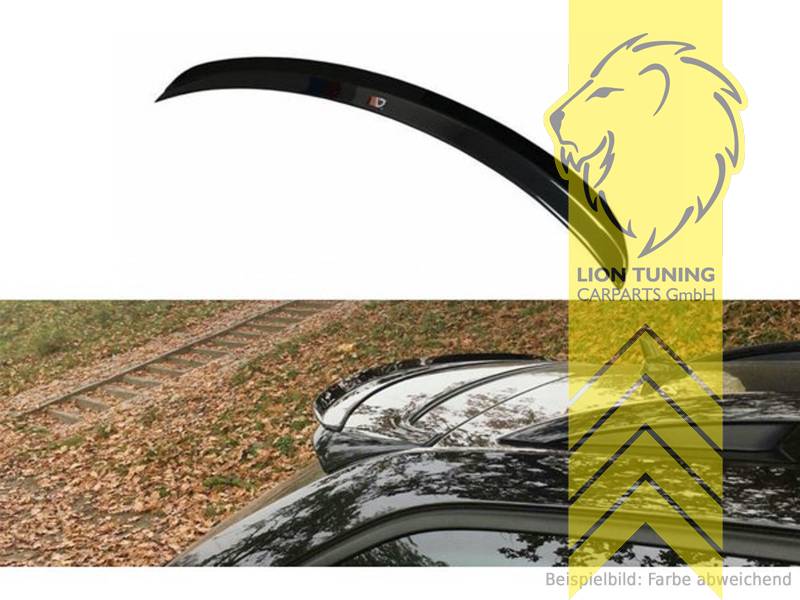 schwarz glänzend, ABS Kunststoff, Eintragungsfrei / mit ABE