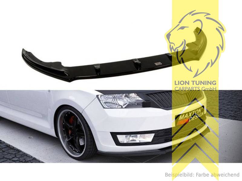 schwarz glänzend, ABS Kunststoff, Eintragungsfrei / mit ABE