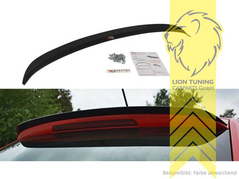 schwarz glänzend, ABS Kunststoff, Eintragungsfrei / mit ABE