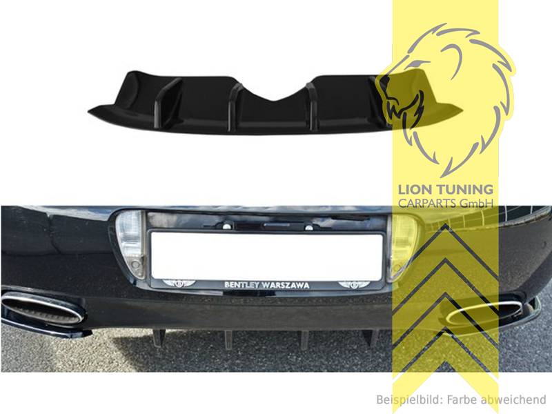 schwarz glänzend, ABS Kunststoff, Eintragungsfrei / mit ABE