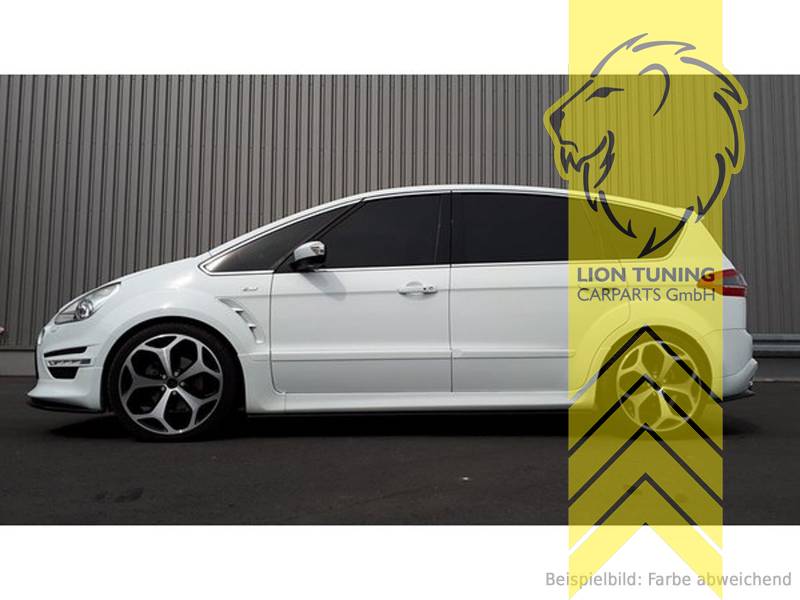 schwarz glänzend, ABS Kunststoff, Eintragungsfrei / mit ABE