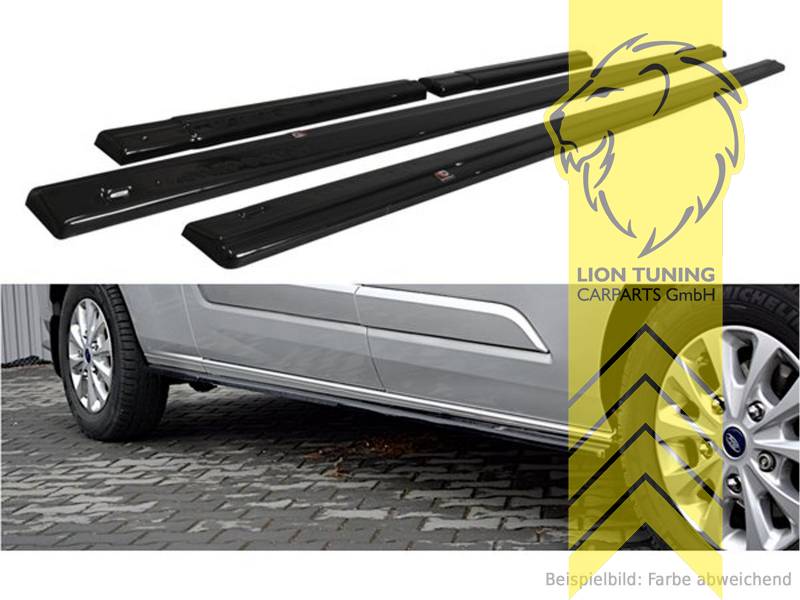 schwarz glänzend, ABS Kunststoff, Eintragungsfrei / mit ABE