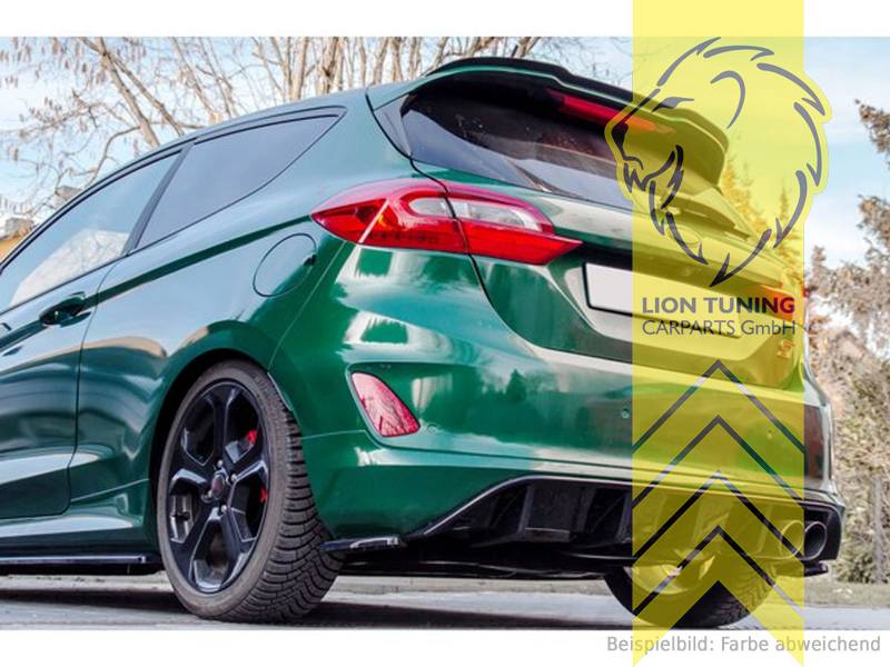 schwarz glänzend, ABS Kunststoff, Eintragungsfrei / mit ABE