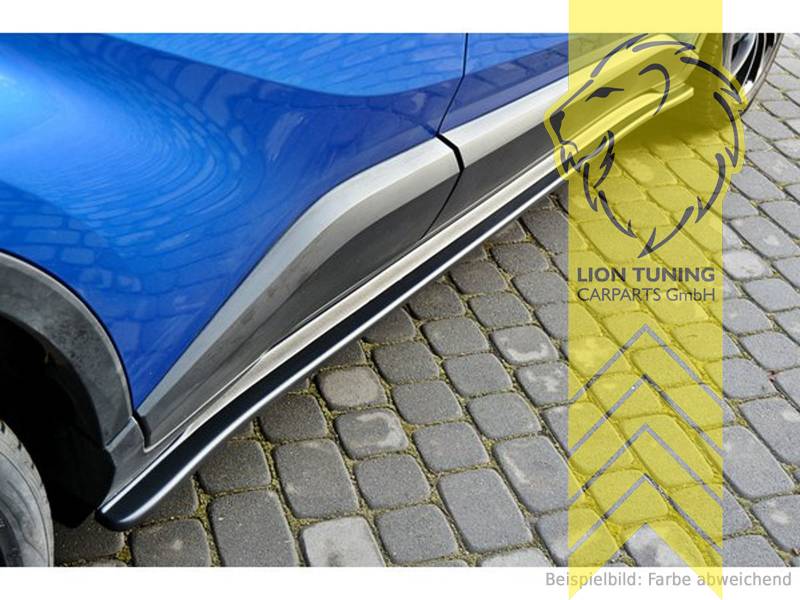 schwarz glänzend, ABS Kunststoff, Eintragungsfrei / mit ABE