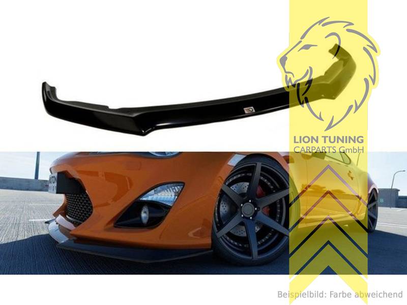 schwarz glänzend, ABS Kunststoff, Eintragungsfrei / mit ABE