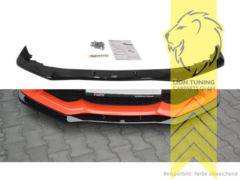 schwarz glänzend, ABS Kunststoff, Eintragungsfrei / mit ABE