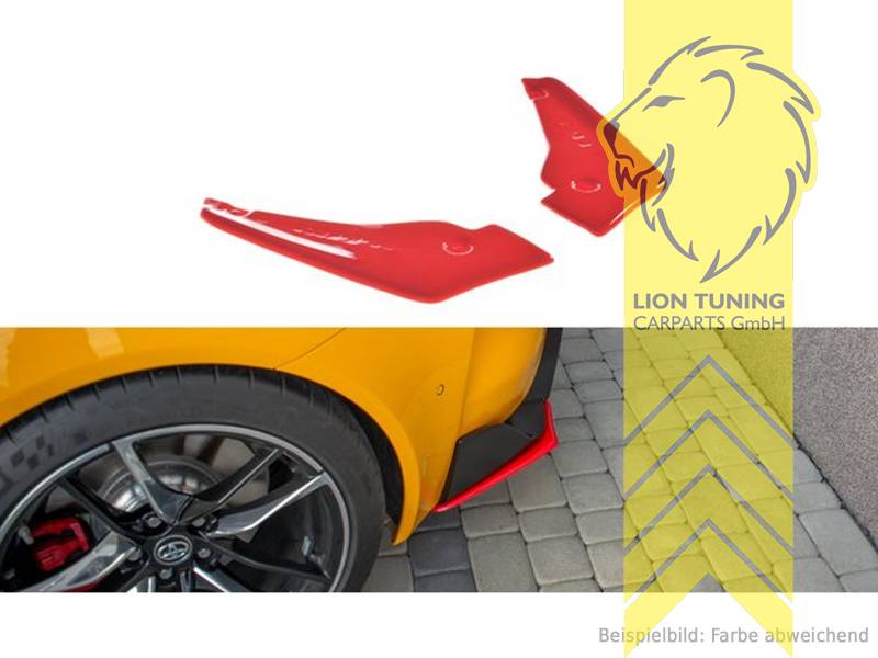 schwarz glänzend, ABS Kunststoff, Eintragungsfrei / mit ABE