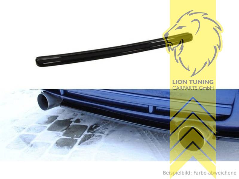 schwarz glänzend, ABS Kunststoff, Eintragungsfrei / mit ABE