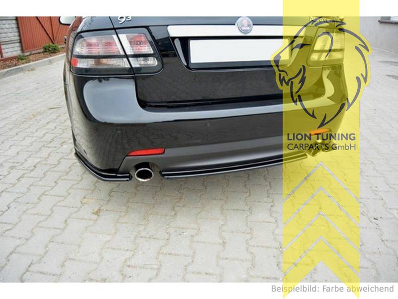 schwarz glänzend, ABS Kunststoff, Eintragungsfrei / mit ABE