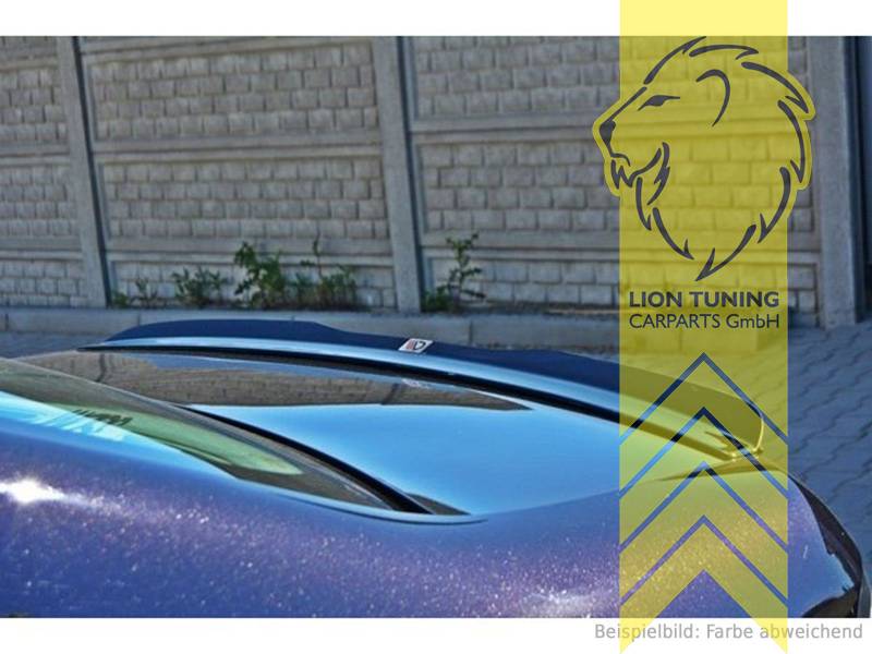 schwarz glänzend, ABS Kunststoff, Eintragungsfrei / mit ABE