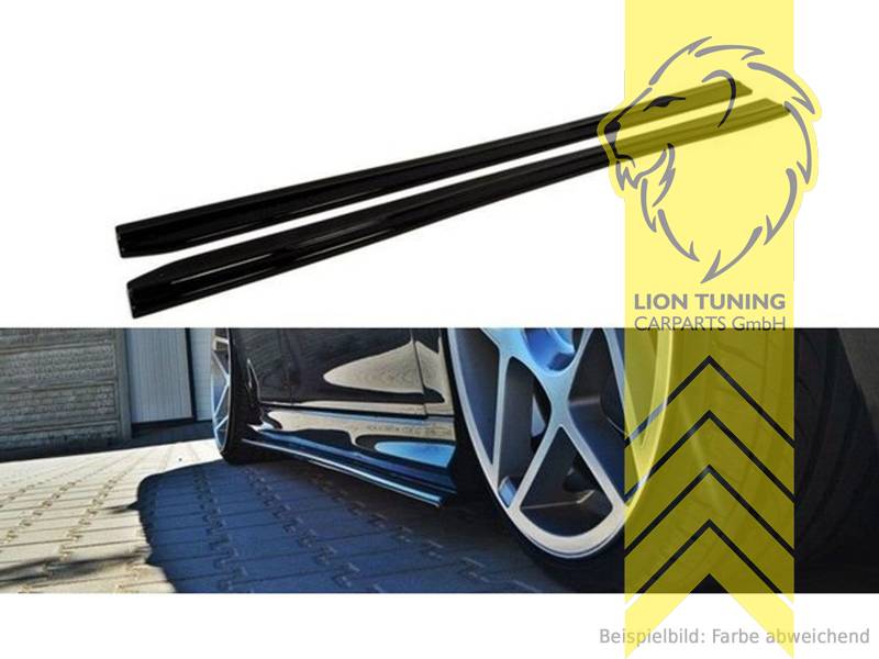 schwarz glänzend, ABS Kunststoff, Eintragungsfrei / mit ABE