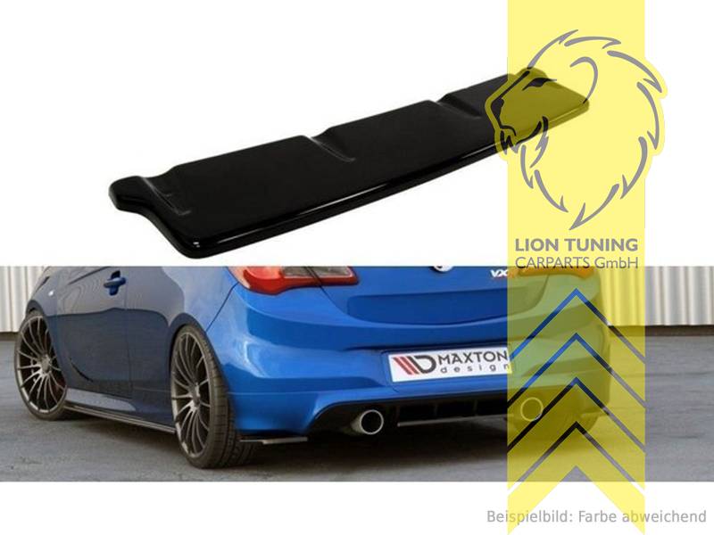 schwarz glänzend, ABS Kunststoff, Eintragungsfrei / mit ABE