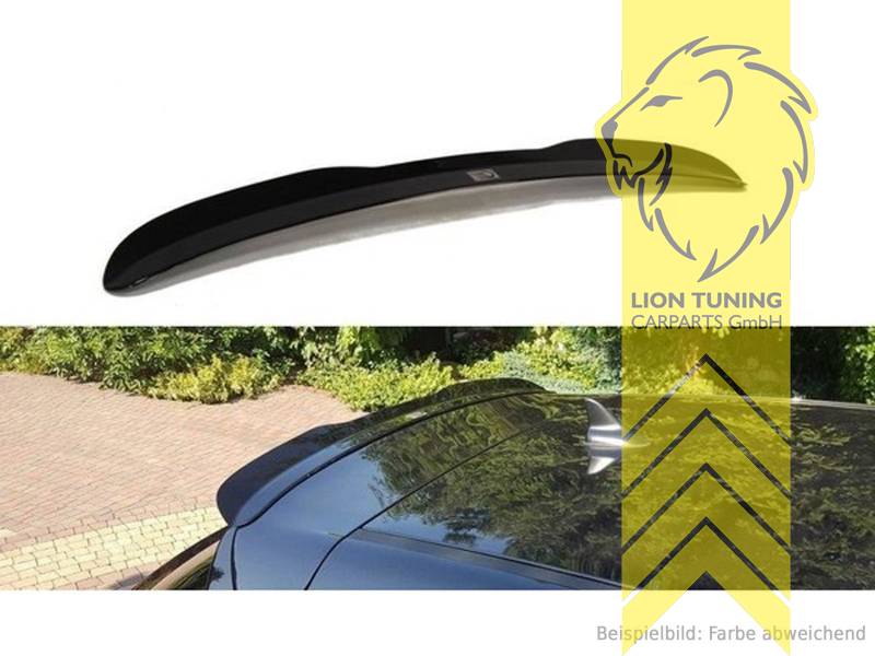 schwarz glänzend, ABS Kunststoff, Eintragungsfrei / mit ABE