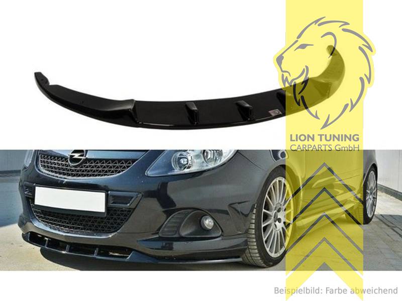 schwarz glänzend, ABS Kunststoff, Eintragungsfrei / mit ABE