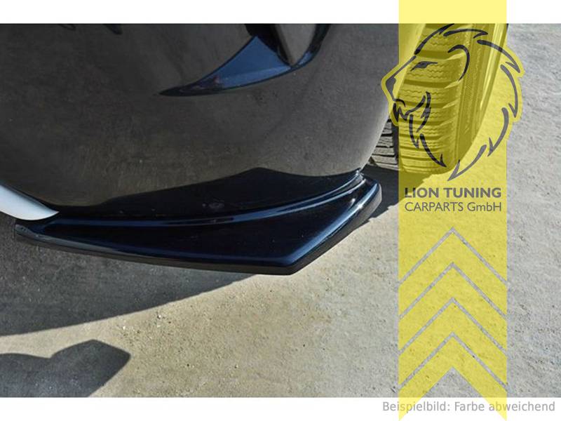 schwarz glänzend, ABS Kunststoff, Eintragungsfrei / mit ABE