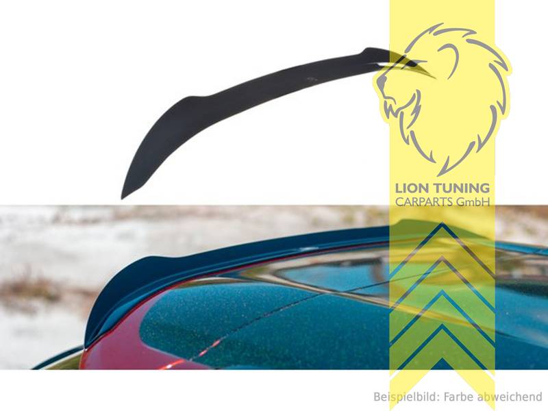 schwarz glänzend, ABS Kunststoff, Eintragungsfrei / mit ABE