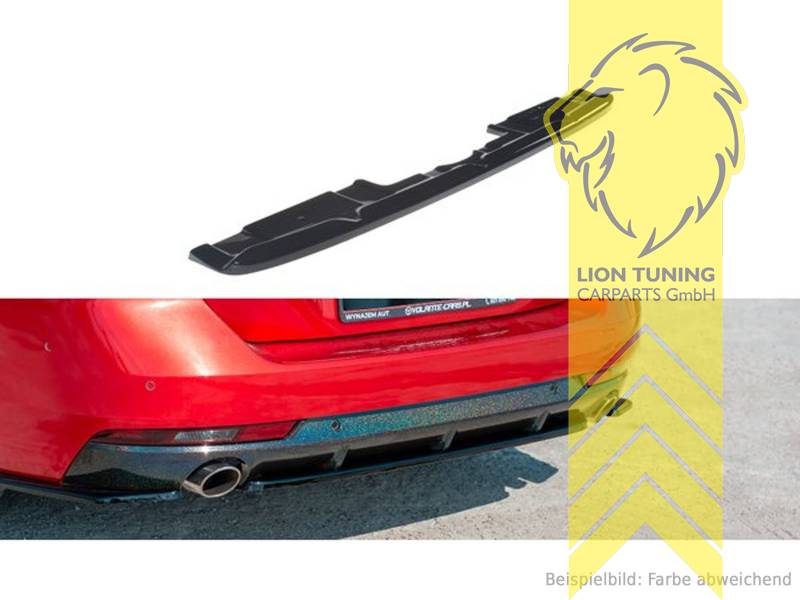 schwarz glänzend, ABS Kunststoff, Eintragungsfrei / mit ABE