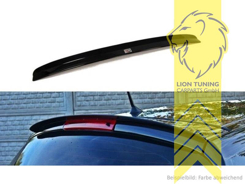 schwarz glänzend, ABS Kunststoff, Eintragungsfrei / mit ABE