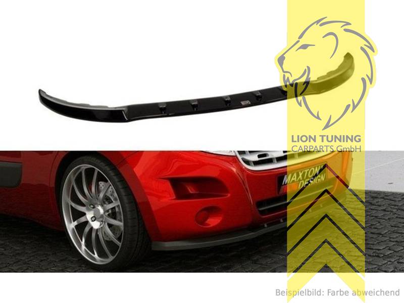 schwarz glänzend, ABS Kunststoff, Eintragungsfrei / mit ABE