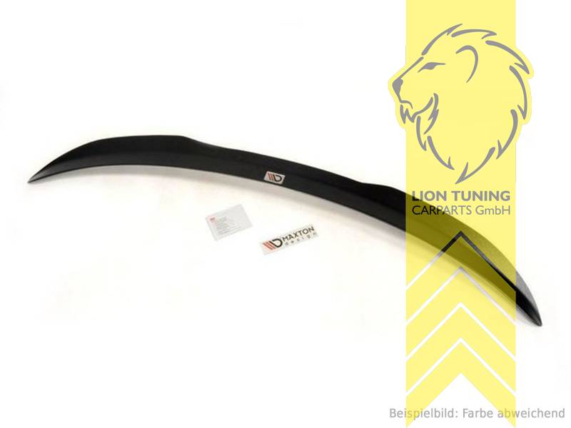 schwarz glänzend, ABS Kunststoff, Eintragungsfrei / mit ABE