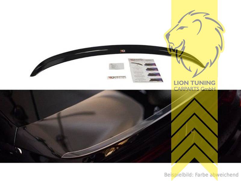 schwarz glänzend, ABS Kunststoff, Eintragungsfrei / mit ABE