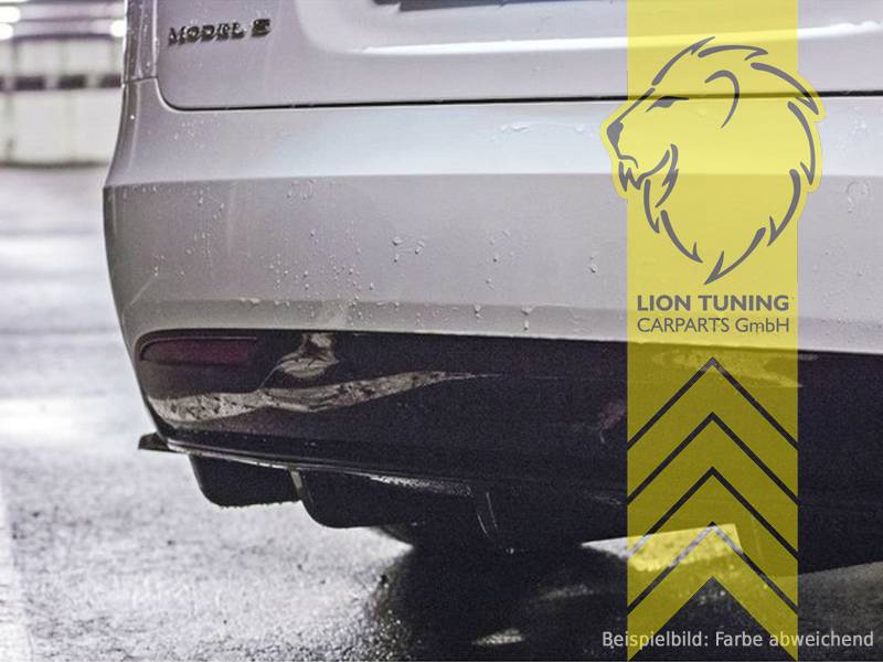 schwarz glänzend, ABS Kunststoff, Eintragungsfrei / mit ABE