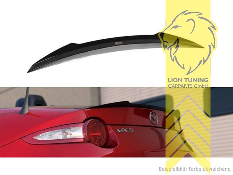 schwarz glänzend, ABS Kunststoff, Eintragungsfrei / mit ABE