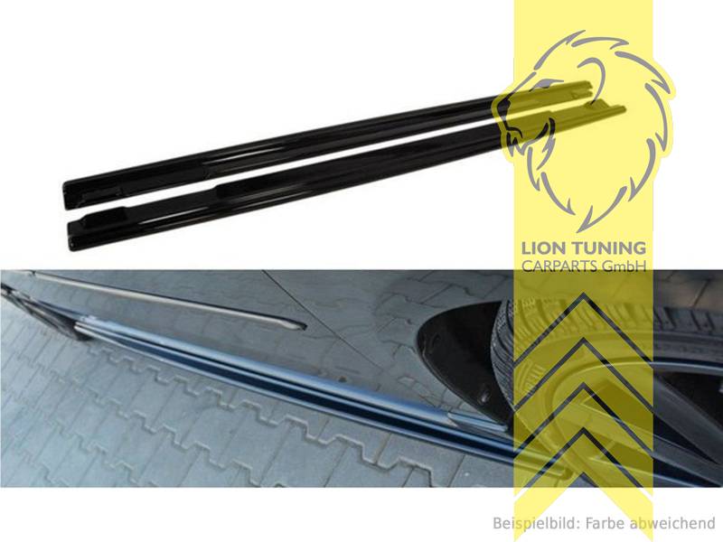 schwarz glänzend, ABS Kunststoff, Eintragungsfrei / mit ABE