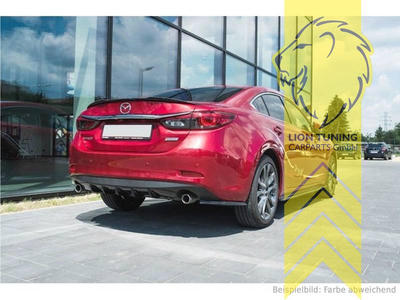 schwarz glänzend, ABS Kunststoff, Eintragungsfrei / mit ABE