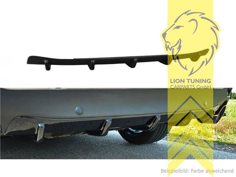 schwarz glänzend, ABS Kunststoff, Eintragungsfrei / mit ABE