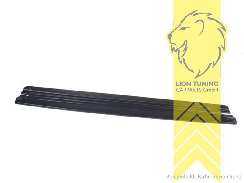 schwarz glänzend, ABS Kunststoff, Eintragungsfrei / mit ABE