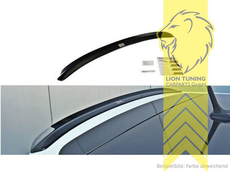 schwarz glänzend, ABS Kunststoff, Eintragungsfrei / mit ABE