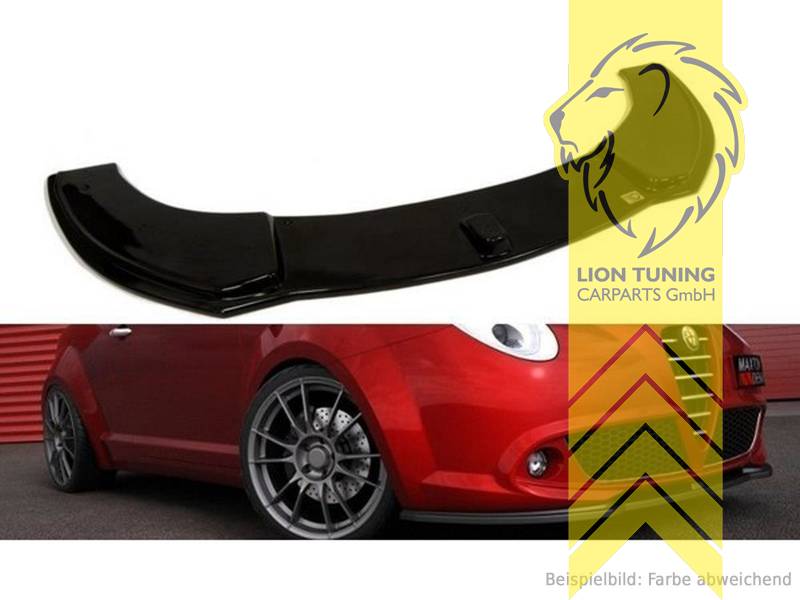 schwarz glänzend, ABS Kunststoff, Eintragungsfrei / mit ABE