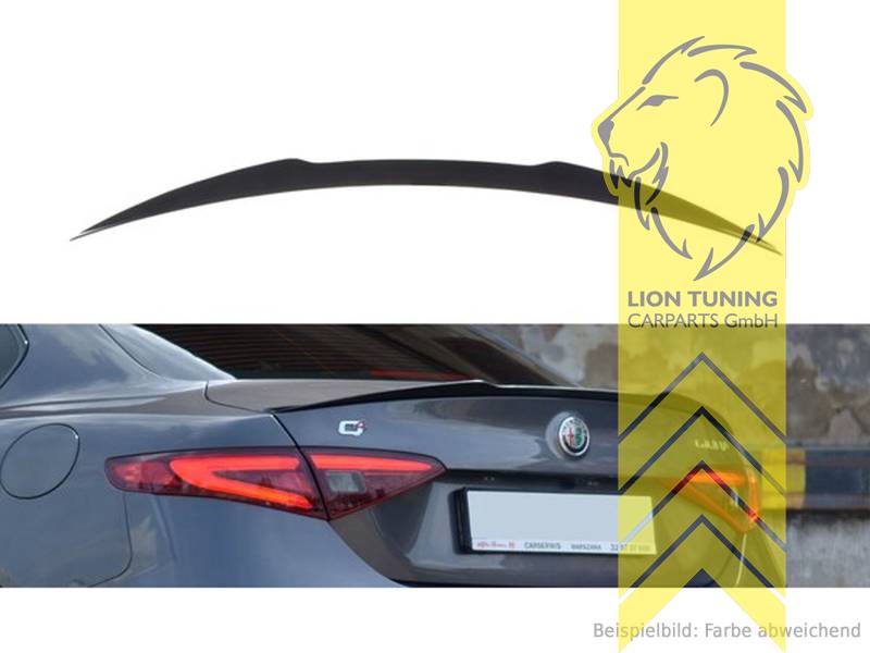 schwarz glänzend, ABS Kunststoff, Eintragungsfrei / mit ABE