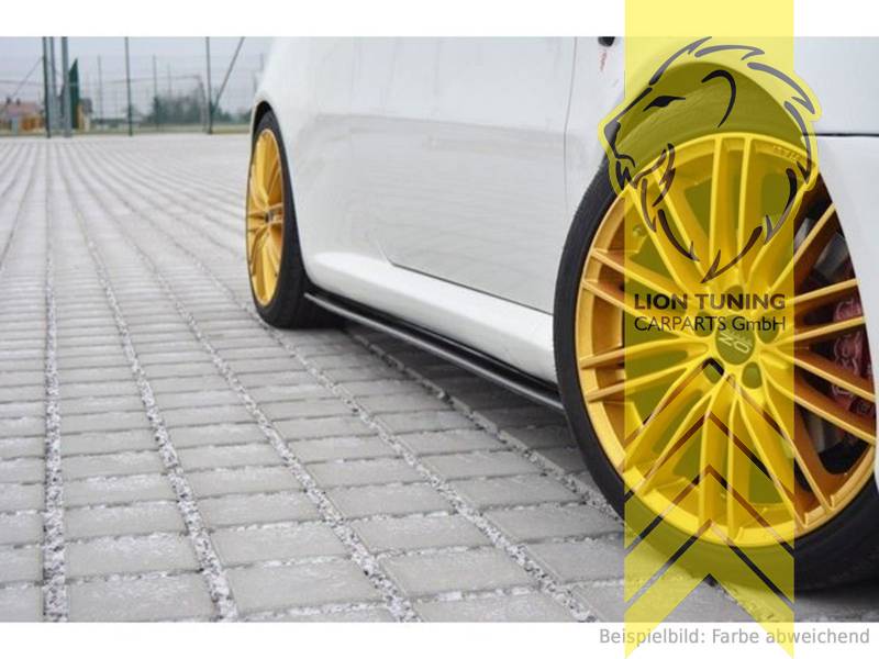 schwarz glänzend, ABS Kunststoff, Eintragungsfrei / mit ABE