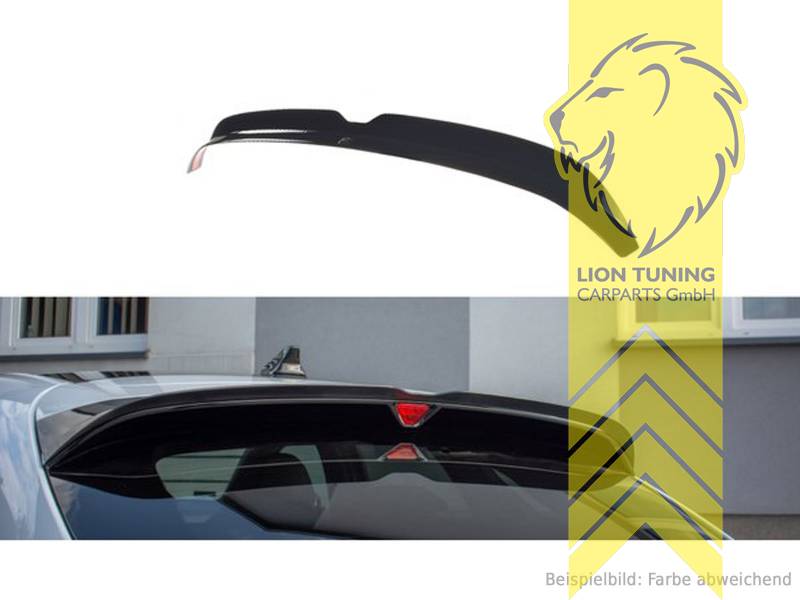 schwarz glänzend, ABS Kunststoff, Eintragungsfrei / mit ABE