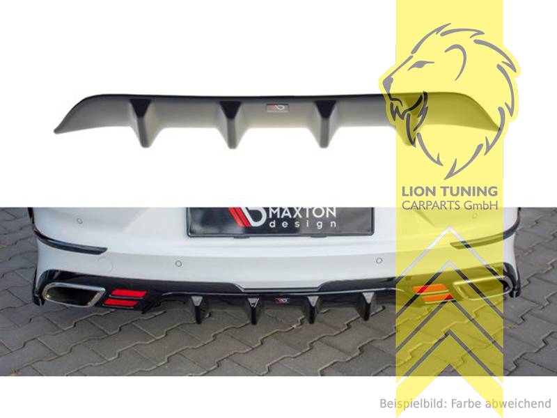 schwarz glänzend, ABS Kunststoff, Eintragungsfrei / mit ABE