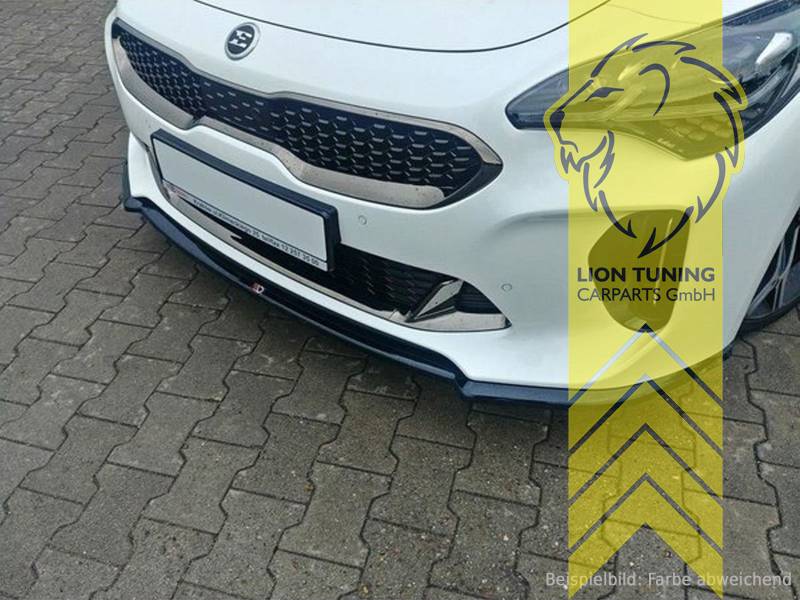 schwarz glänzend, ABS Kunststoff, Eintragungsfrei / mit ABE