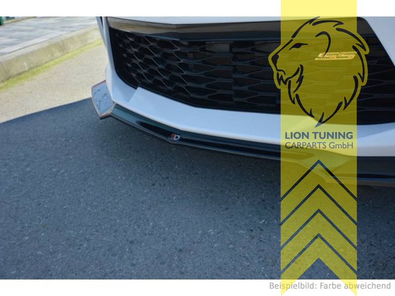 schwarz glänzend, ABS Kunststoff, Eintragungsfrei / mit ABE