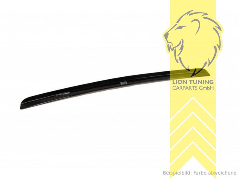 schwarz glänzend, ABS Kunststoff, Eintragungsfrei / mit ABE