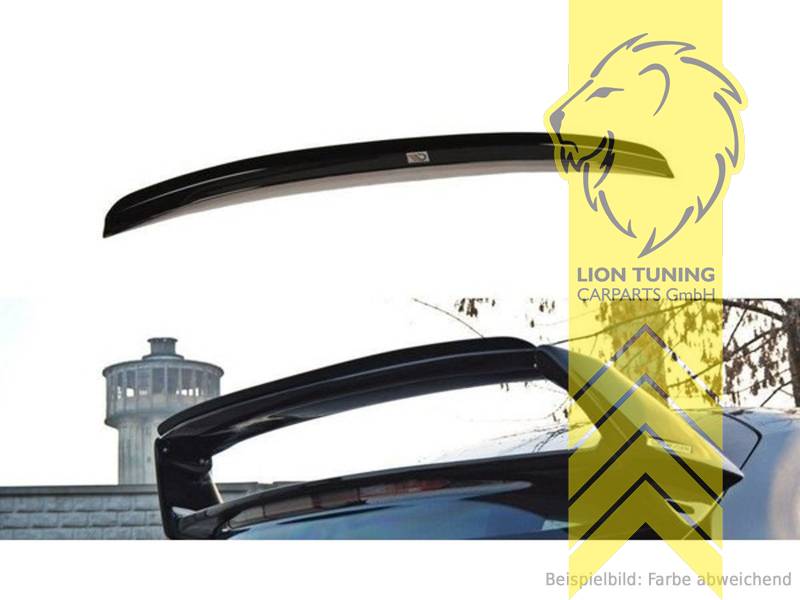 schwarz glänzend, ABS Kunststoff, Eintragungsfrei / mit ABE